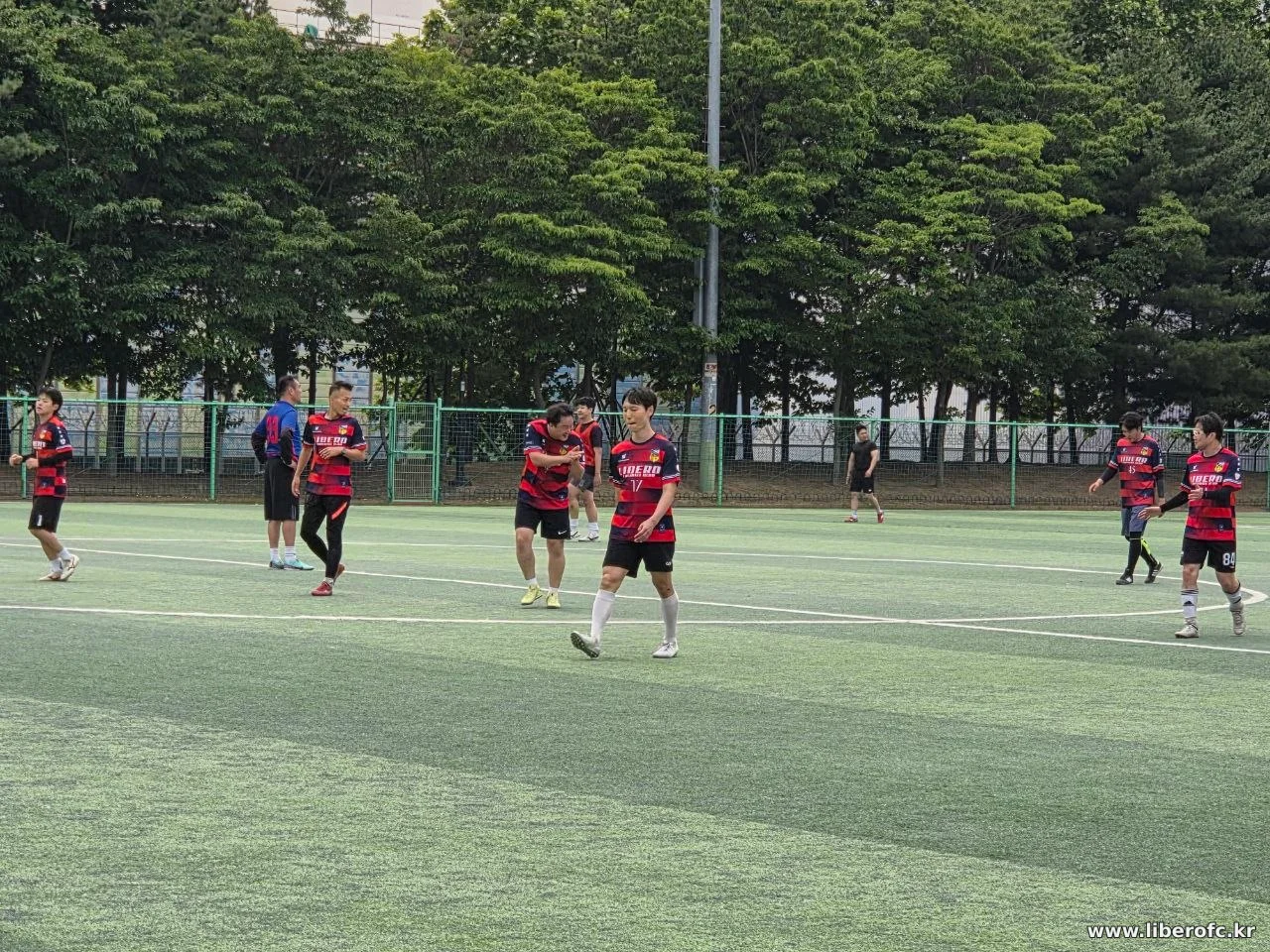 수비 장면