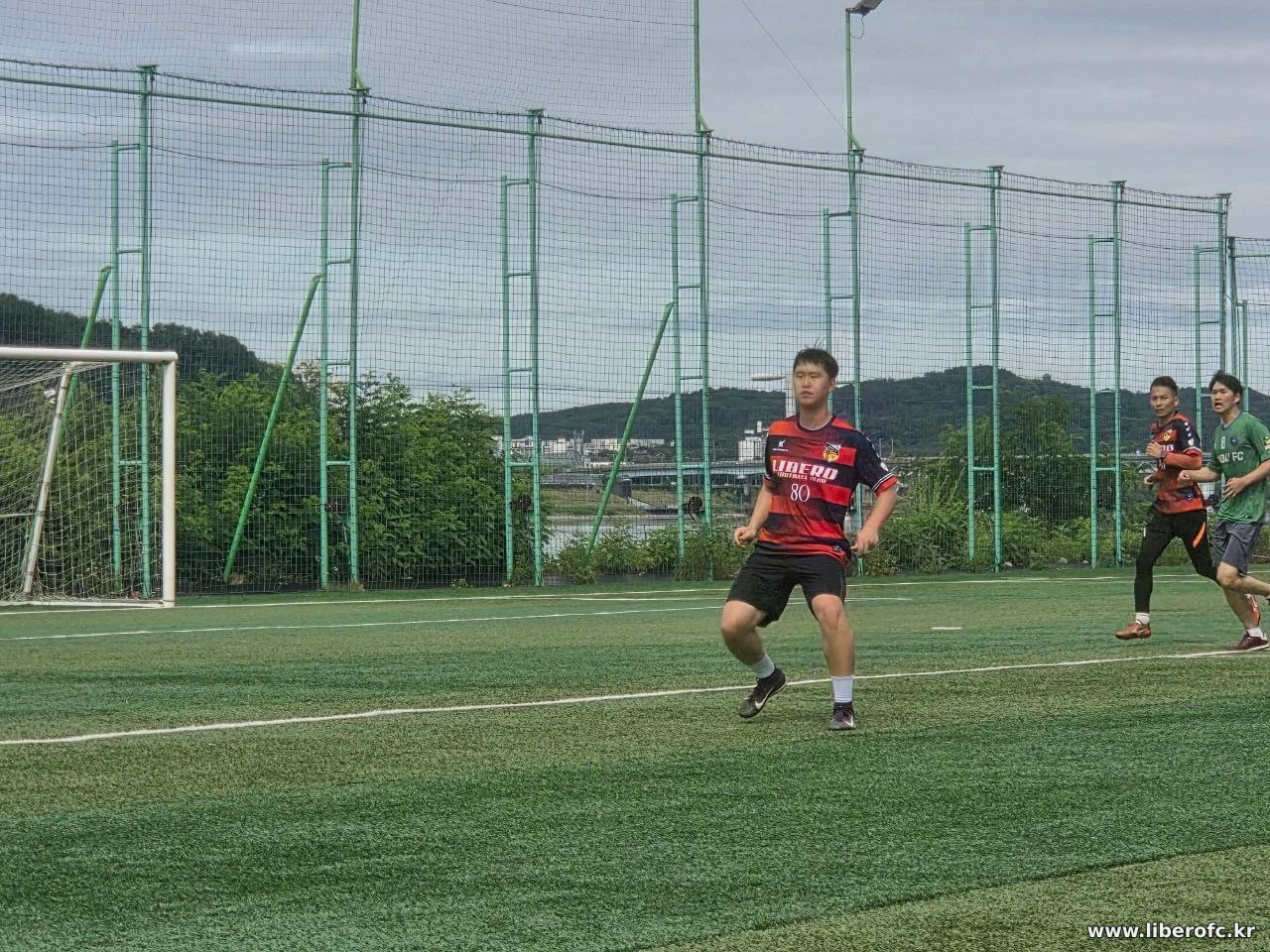 #80 리베로 선수 달리기