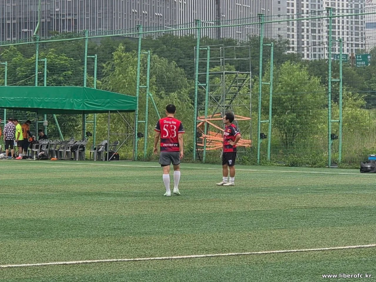 7시부터 시작된 경기 초반 모습
