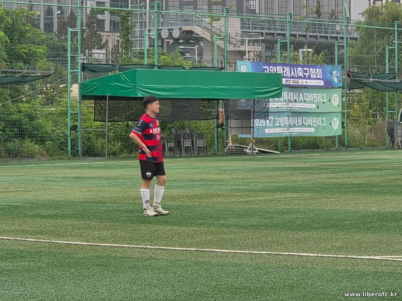 경기 시작 전 구장 전경
