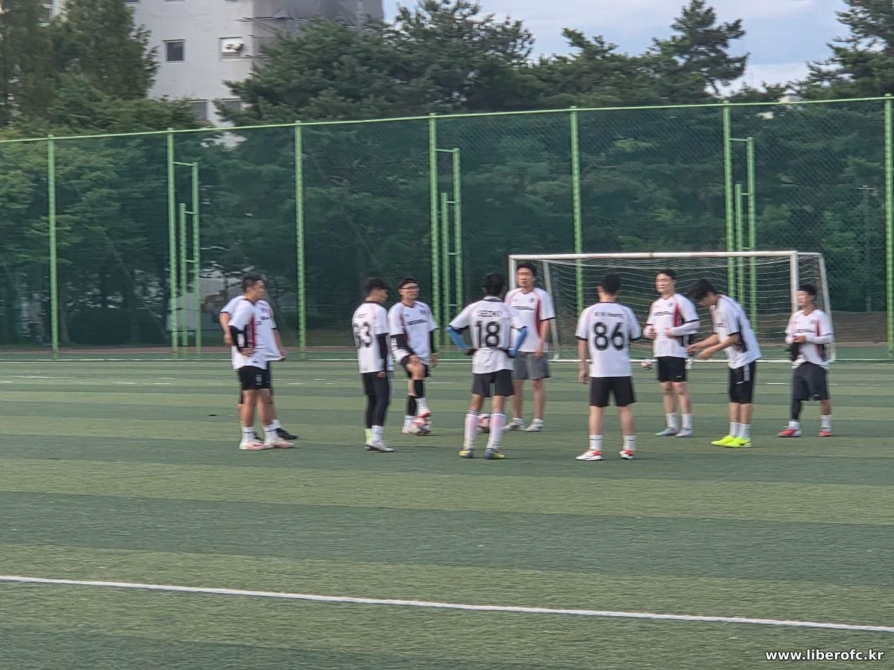 싸커피아 팀원들