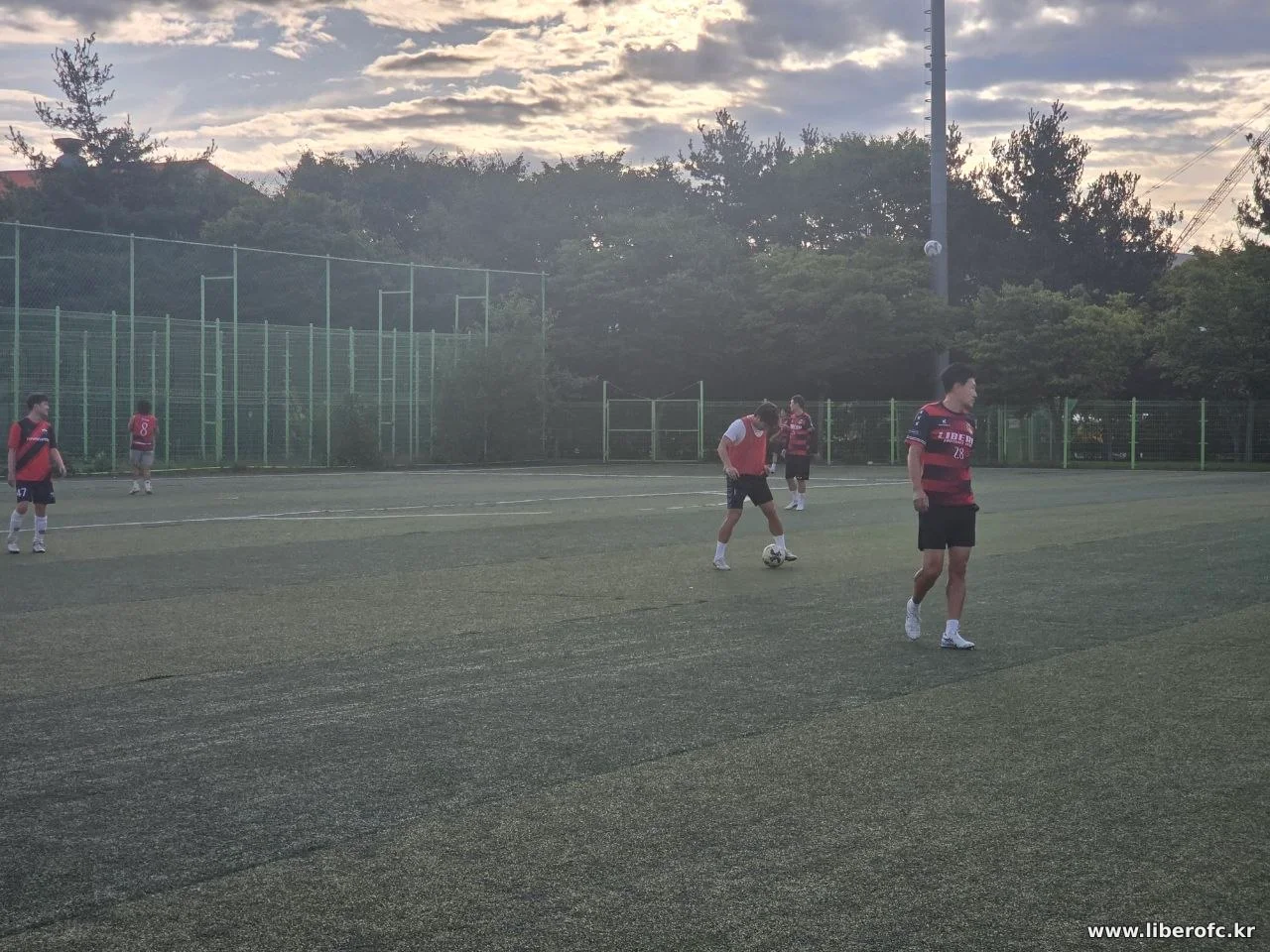 경기 중 액션샷